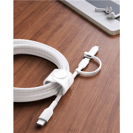 Belkin BOOST CHARGE 2-in-1 cavo USB-C/Lig.1,5m ne.CAC003hq1.5MBK
