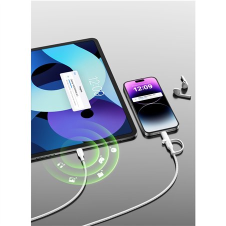 Belkin BOOST CHARGE 2-in-1 cavo USB-C/Lig.1,5m ne.CAC003hq1.5MBK