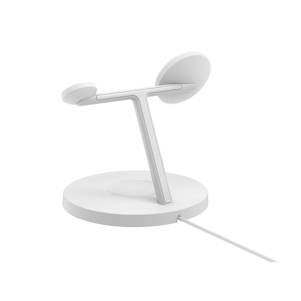 Belkin BOOST CHARGE PRO Qi2 3in1 staz.ric.mag. 15W bi. WIZ032kqWH