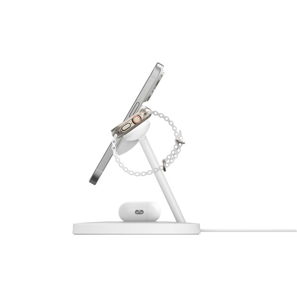 Belkin BOOST CHARGE PRO Qi2 3in1 staz.ric.mag. 15W bi. WIZ032kqWH