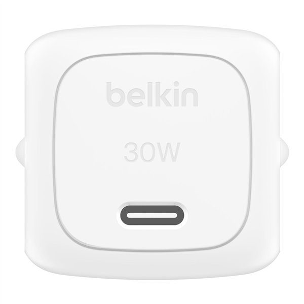 Belkin Mains Charger USB-C 30W PD & PPS Techn. white WCA008kqWH