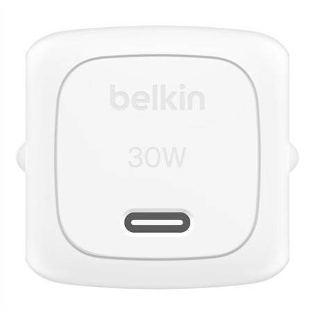 Belkin Mains Charger USB-C 30W PD & PPS Techn. white WCA008kqWH