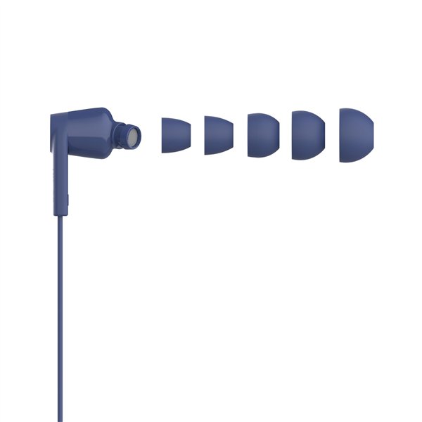 Belkin Rockstar In Ear cuffia cavo, USB-C, blu G3H0002hqBLV2