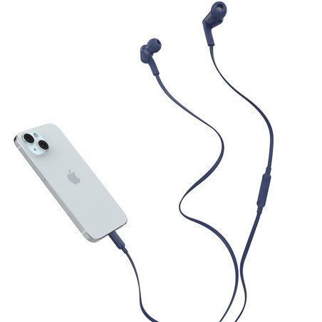 Belkin Rockstar In Ear cuffia cavo, USB-C, blu G3H0002hqBLV2