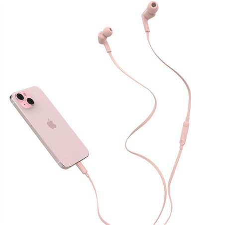 Belkin Rockstar In Ear cuffia cavo, USB-C, rosa G3H0002hqPKV2