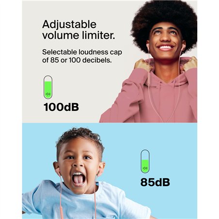 Belkin Rockstar In Ear cuffia cavo, USB-C, rosa G3H0002hqPKV2