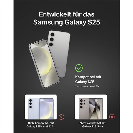 Belkin ScreenForce Invisiglass Samsung S25             OVB048hq