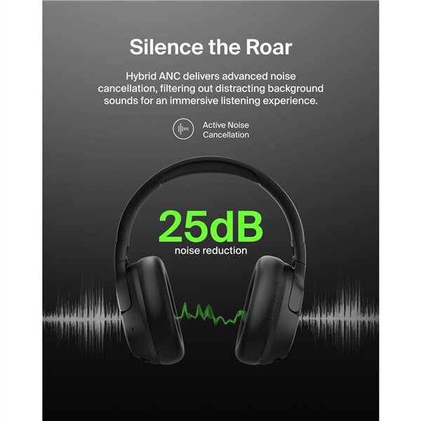 Belkin Soundform Isolate cuffie senza fili, nero AUD008hqBK