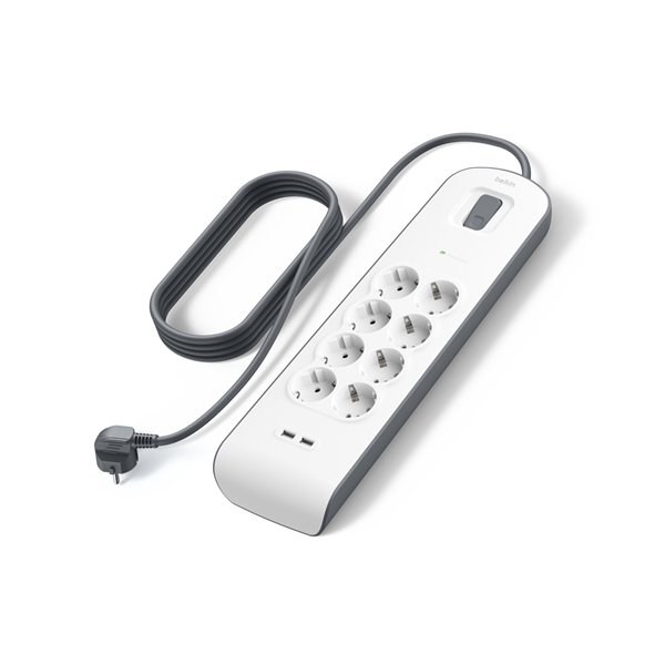 Belkin presa multipla 8 prese 2 metri cavo alim. BSV804vf2M-V2