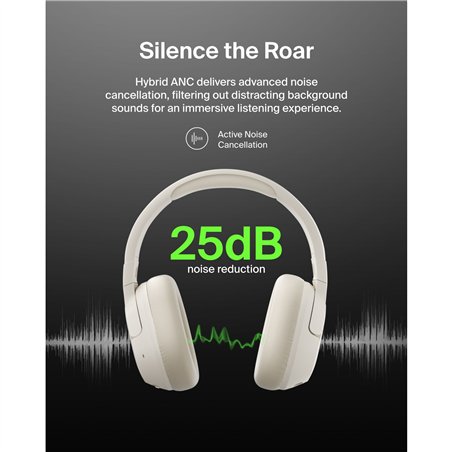 Belkin Soundform Isolate cuffie senza fili, sabbia AUD008hqSA