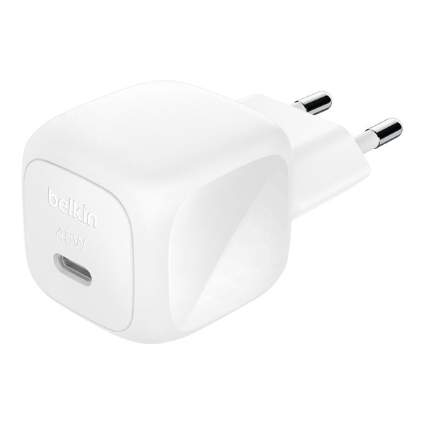 Belkin BOOST Charge USB-C 45W PD PPS+USB-C cav.bi WCA013kq1MWH-B6