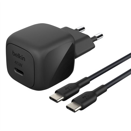 Belkin BOOST Charge USB-C 45W PD PPS+USB-C cav.ne.WCA013kq1MBK-B6