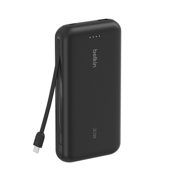Belkin Powerbank 20.000mAh nero 30W integr.USB-C Kab. BPB024hqBK