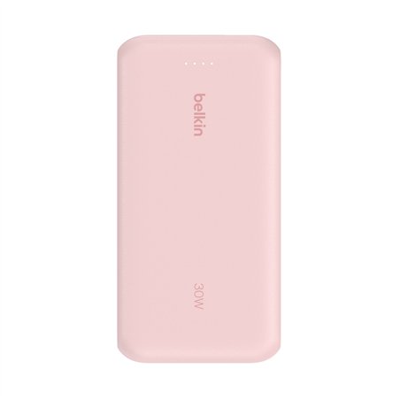 Belkin Powerbank 20.000mAh pink 30W integr.USB-C Kab. BPB024hqPK