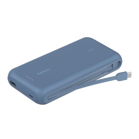 Belkin Powerbank 20.000mAh blu 30W integr.USB-C Kab. BPB024hqBL
