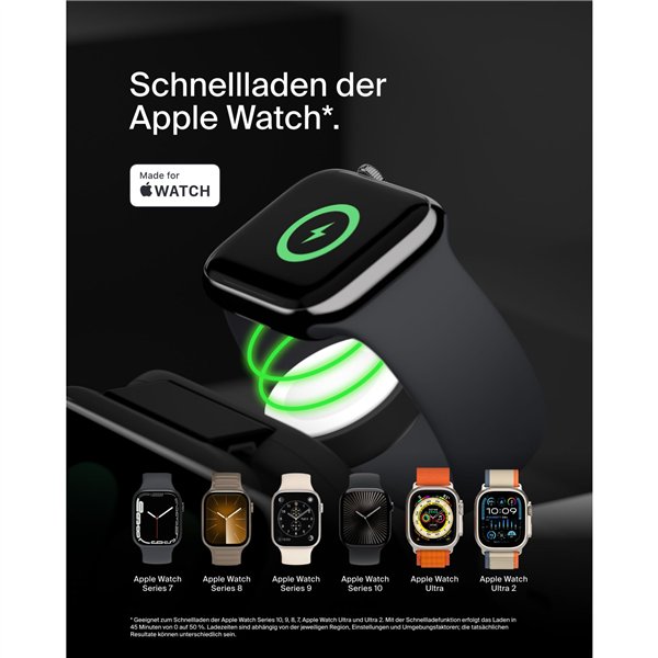 Belkin Boost Charge PRO Qi2 3in1 magn.pieg.caricab.via.WIZ024vfBK