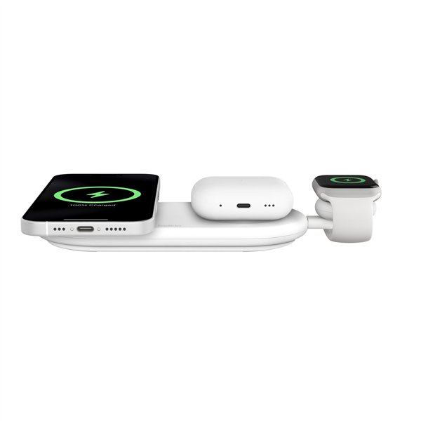 Belkin BOOST Charge portat.USB-C Apple-Watch car.bi.WIZ022glWH-B1
