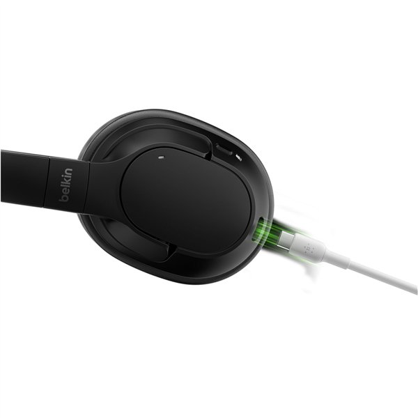 Belkin Soundform Surround nero Over-Ear, senza fili  AUD009hqBK