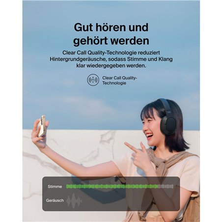 Belkin Soundform Surround nero Over-Ear, senza fili  AUD009hqBK