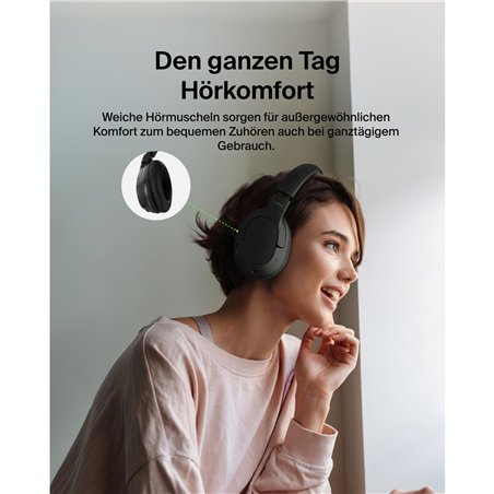 Belkin Soundform Surround nero Over-Ear, senza fili  AUD009hqBK