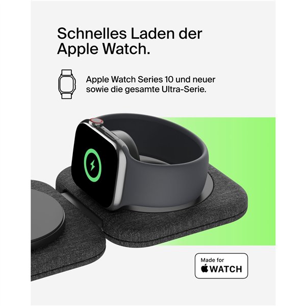 Belkin BoostCharge PRO Qi2 15W mag.Lades.f.unterwegs WIZ026vfBK