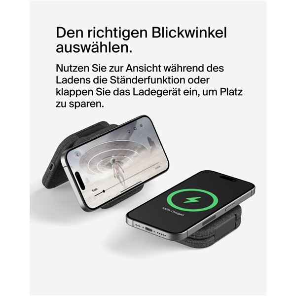 Belkin BoostCharge PRO Qi2 15W mag.Lades.f.unterwegs WIZ026vfBK