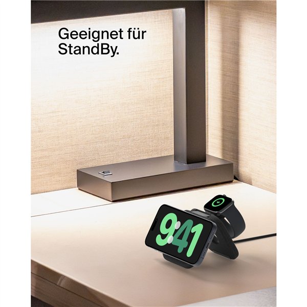 Belkin BoostCharge PRO Qi2 15W mag.Lades.f.unterwegs WIZ026vfBK
