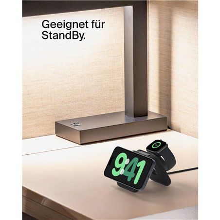 Belkin BoostCharge PRO Qi2 15W mag.Lades.f.unterwegs WIZ026vfBK