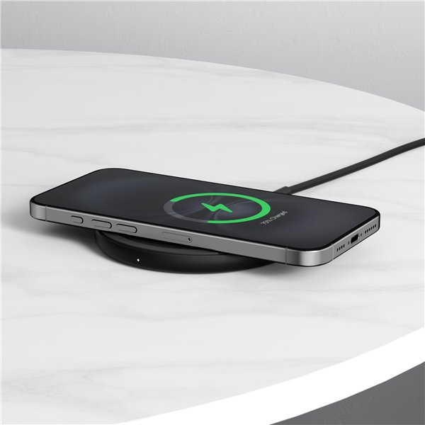 Belkin BOOST Charge Ladepad 15W USB-C senza alim.nero WIA012hqBK