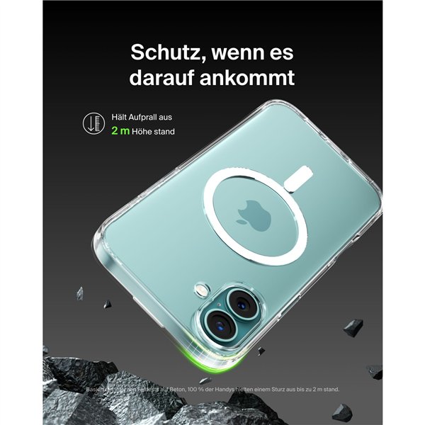 Belkin ScreenForce cust.prot.ma. iPhone 16 Plus trasp. MSA026hqCL