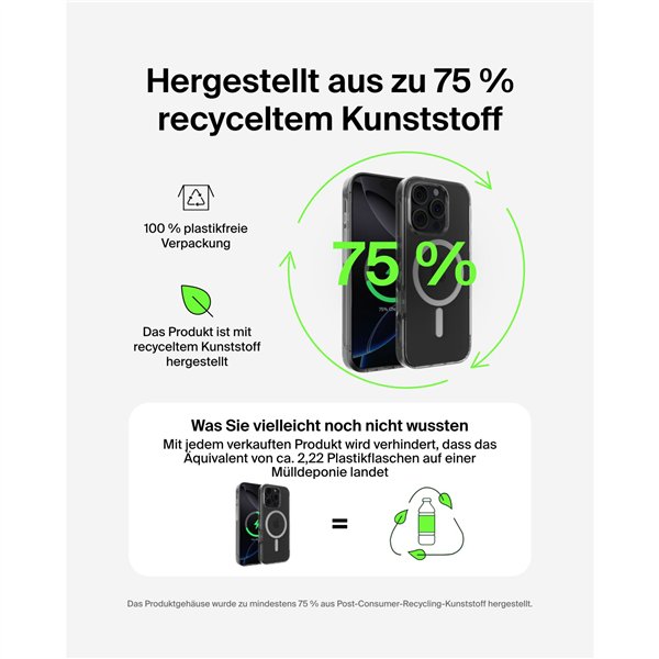 Belkin ScreenForce cust.prot.ma. iPhone 16 Pro. trasp. MSA027hqCL