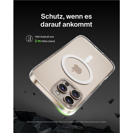 Belkin ScreenForce magnet. Case. iPhone 16 ProMax tran.MSA028hqCL