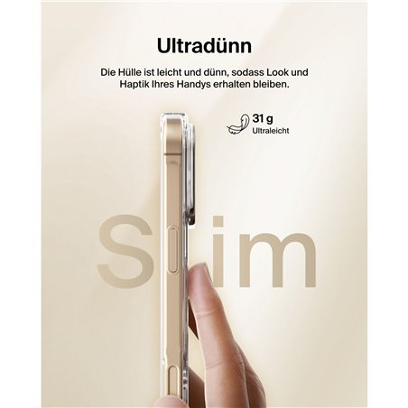 Belkin ScreenForce magnet. Case. iPhone 16 ProMax tran.MSA028hqCL