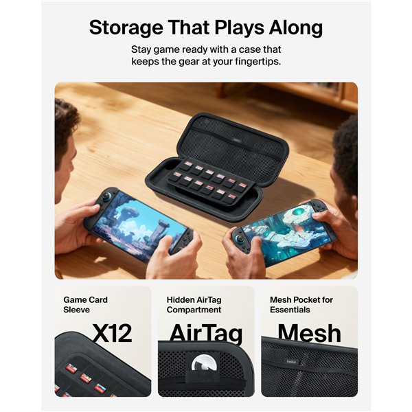 Belkin Travel Case for Nintendo Switch 2 black ENA002hqCH