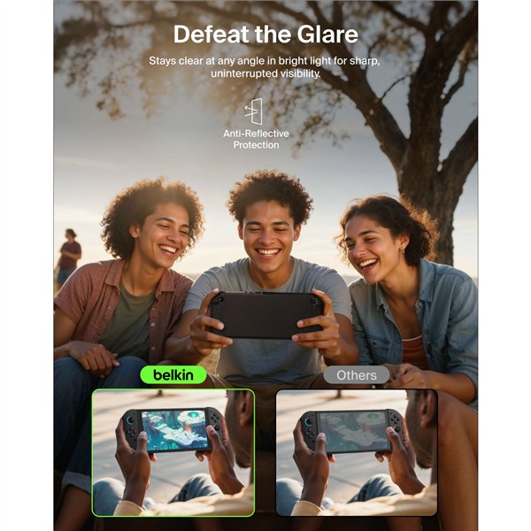 Belkin Screen Protector Ant-Refl TemperedGlass Switch 2  ENA004HQ