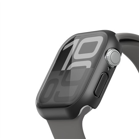 Belkin Temp.Curve 2in1 360 antib Displ.Apple Watch 10, 42mm nero