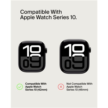 Belkin Temp.Curve 2in1 360 antib Displ.Apple Watch 10, 42mm nero