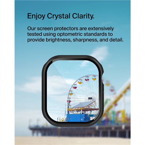 Belkin Temp.Curve 2in1 360 antib Displ.Apple Watch 10, 42mm nero