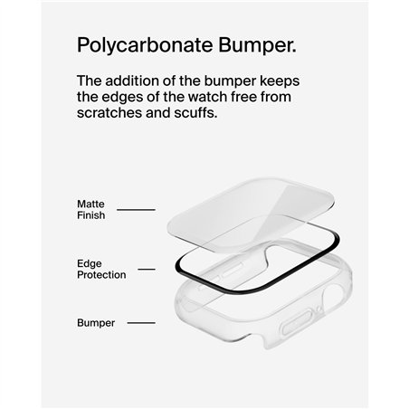 Belkin Temp.Curve 2in1 360 antib Displ.Apple Watch 10, 42mm tras.