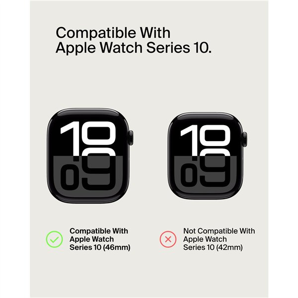 Belkin Temp.Curve 2in1 360 antib Displ.Apple Watch 10, 46mm nero