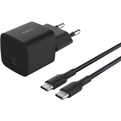 Belkin BOOST Charge 25W USB-C ne Lad.PD/PPS 1m K. WCA012kq1MBK-B6