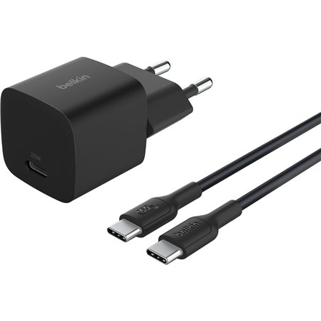 Belkin BOOST Charge 25W USB-C ne Lad.PD/PPS 1m K. WCA012kq1MBK-B6