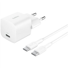 Belkin BOOST Charge 25W USB-C bi Lad.PD/PPS 1m K. WCA012kq1MWH-B6