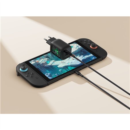 Belkin Gaming USB-C caricatore 65 Watt, GaN nero ENA007kqBK