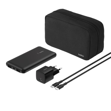 Belkin BoostCharge Power-Set 25W 10.000mAh PB, caricab. BU041kqBK