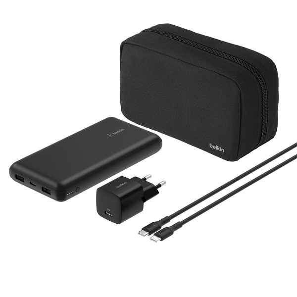 Belkin BoostCharge Powerbank kit 20.000mAh USB-C caric. BU042kqBK