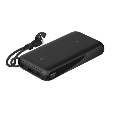 Belkin Powerbank 20.000mAh nero display PD 20W USB-C BPB028hqBK