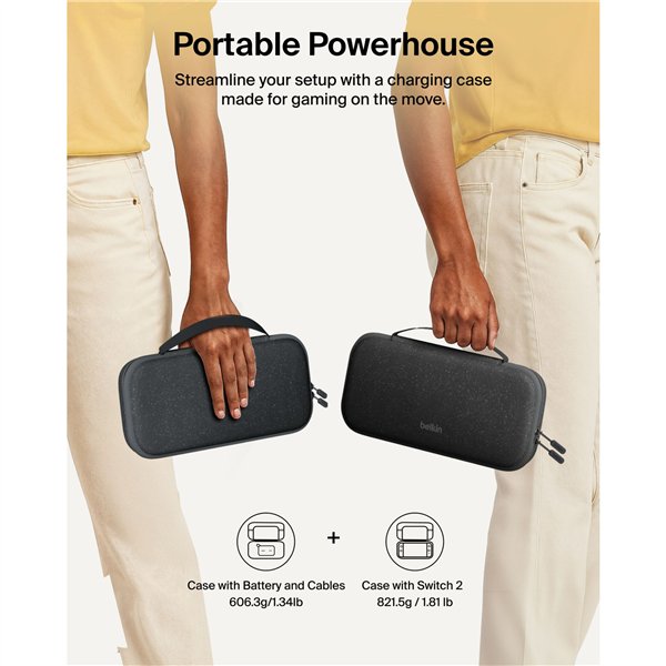 Belkin Charging Case incl.Powerb 10.000mAh Switch 2 ENA001hqCH-V2
