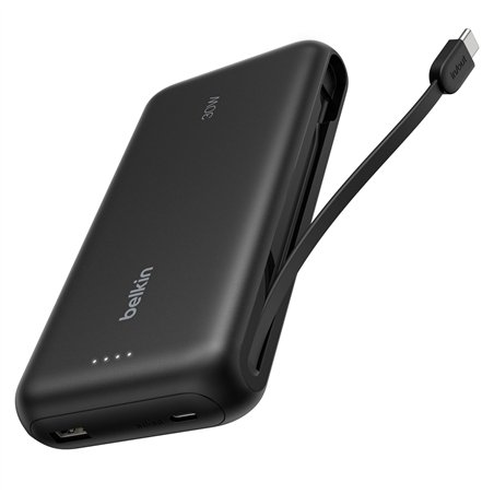 Belkin Gaming Powerbank 20000mAh 30w integr.USB-C cavo ENA013hqBK