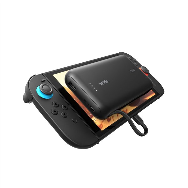 Belkin Gaming Powerbank 20000mAh 30w integr.USB-C cavo ENA013hqBK